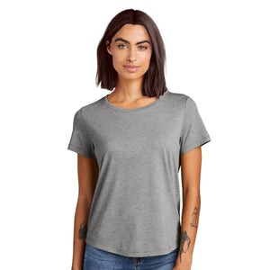 Women's Relaxed Tri-Blend Scoop Neck Tee - Allmade