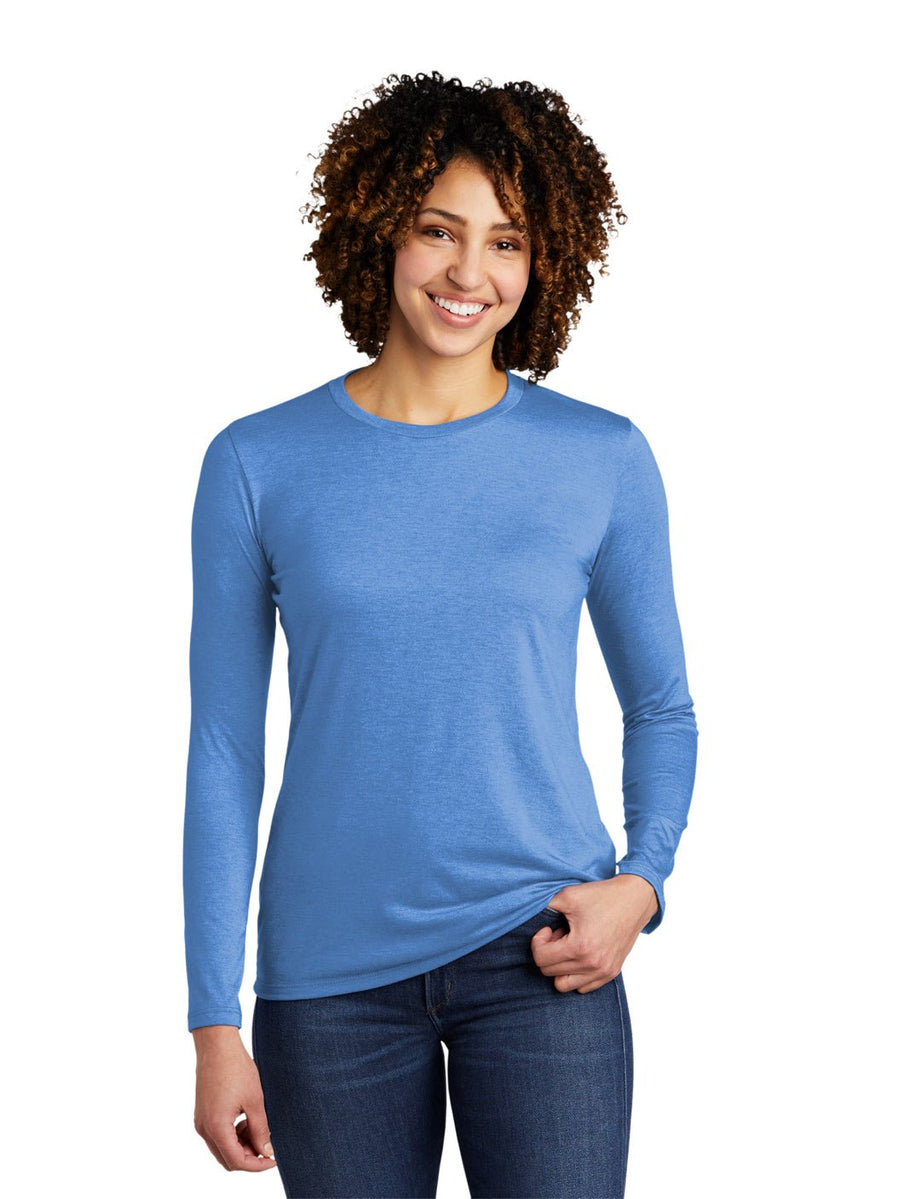 Women's Tri-Blend Long Sleeve Tee - Allmade