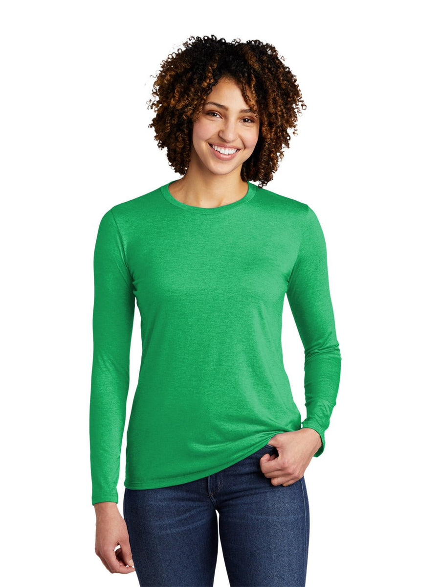 Women's Tri-Blend Long Sleeve Tee - Allmade