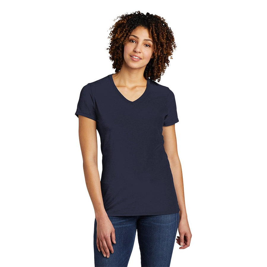 Women's Tri-Blend V-Neck Tee - Allmade