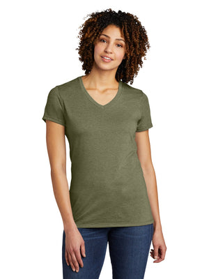 Women's Tri-Blend V-Neck Tee - Allmade