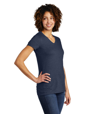 Women's Tri-Blend V-Neck Tee - Allmade