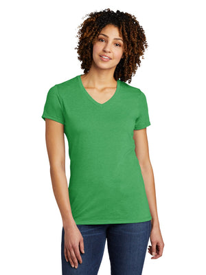 Women's Tri-Blend V-Neck Tee - Allmade