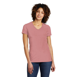 Women's Tri-Blend V-Neck Tee - Allmade