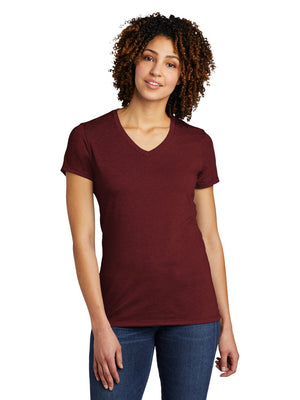 Women's Tri-Blend V-Neck Tee - Allmade